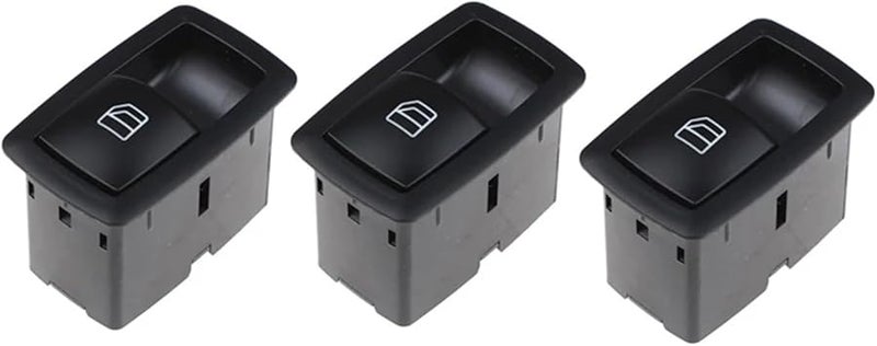 Power Master Window Switch Button 3 Buttons Compatible For Benz W169 A Class W245 B Class A150 A160 - Image 1